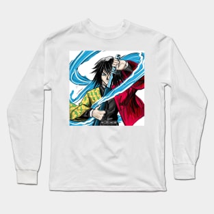 giyu tomioka the water hashira ecopop in demon slayer Long Sleeve T-Shirt